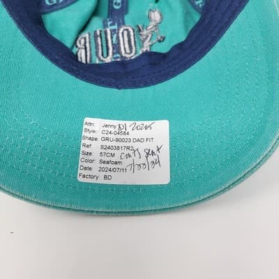 GRUNT STYLE | "Blank" Your Feelings | Dad Hat Seafom Green Adjustable 57CM 2024 - Thumbnail 8