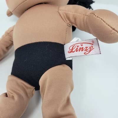 LINZY Yellow Aissa Rag Doll 16in Plush Soft Stuffed Toy Girl Nude - Thumbnail 4