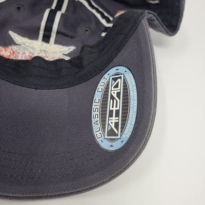 Ahead Vtg Classic Cut Gray Hat Cap | Assurance w Tiger Head Logo | OSFM - Thumbnail 9