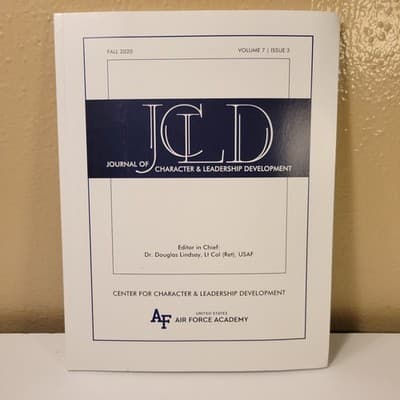 JCLD Journal of Character & Leadership Development Vol 7 Issue 3 Fall 2020 USAFA - Image 1