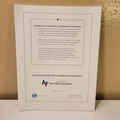 JCLD Journal of Character & Leadership Development Vol 7 Issue 3 Fall 2020 USAFA - Thumbnail 3