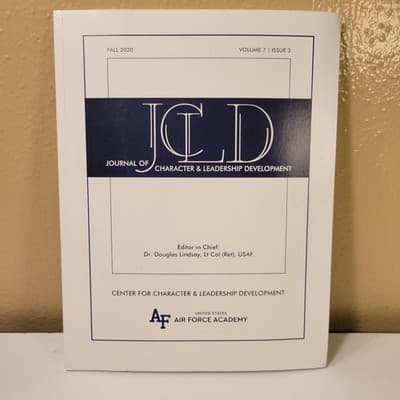 JCLD Journal of Character & Leadership Development Vol 7 Issue 3 Fall 2020 USAFA - Thumbnail 2