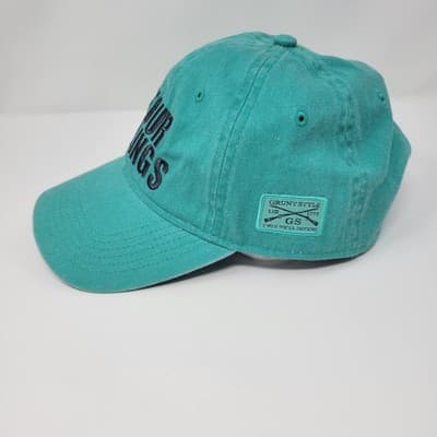 GRUNT STYLE | "Blank" Your Feelings | Dad Hat Seafom Green Adjustable 57CM 2024 - Thumbnail 3