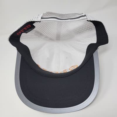 OTTO SIERRA Performance Hat Mens One Size White Reflective Brim Strapback Cap - Thumbnail 7