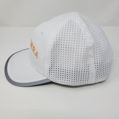 OTTO SIERRA Performance Hat Mens One Size White Reflective Brim Strapback Cap - Thumbnail 4