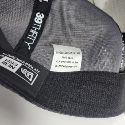 New Era 39THIRTY American Pump & Supply Hat M/L Gray Flex Fit Oilfield Cap - Thumbnail 9