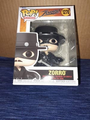 Zorro Funko Pop! Television #1270 Vinyl Figure New - Image 1
