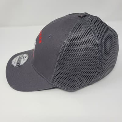 New Era 39THIRTY American Pump & Supply Hat M/L Gray Flex Fit Oilfield Cap - Thumbnail 3