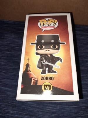 Zorro Funko Pop! Television #1270 Vinyl Figure New - Thumbnail 4