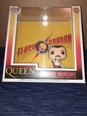 Funko Pop! Album Cover with Case: Freddie Mercury: Flash Gordon #30 - Image 1