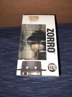 Zorro Funko Pop! Television #1270 Vinyl Figure New - Thumbnail 2