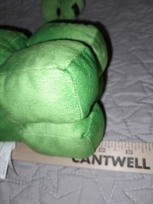 Minecraft Green Creepers 2014 Mojang 7" & 12" Creeper 2022 Green Plush Set Lot 2 - Thumbnail 7