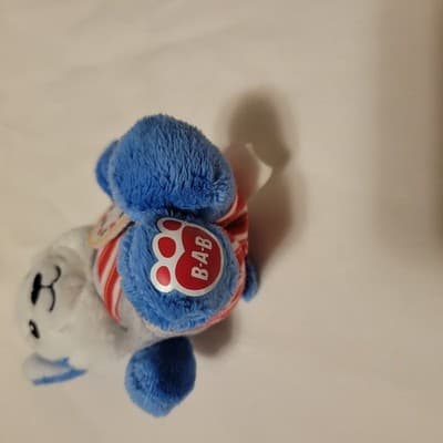Build-A-Bear Mini Blue Husky Dog Plush 7" Christmas Pajamas Holiday Stuffed Toy - Thumbnail 5