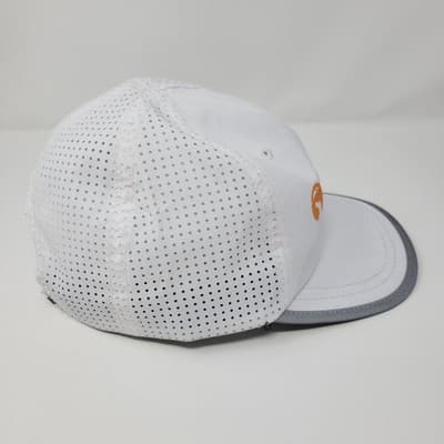 OTTO SIERRA Performance Hat Mens One Size White Reflective Brim Strapback Cap - Thumbnail 6
