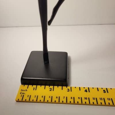 IKEA Bodrul Khalique Ballerina Sculpture Modern Minimalist Black Metal Figurine - Thumbnail 9
