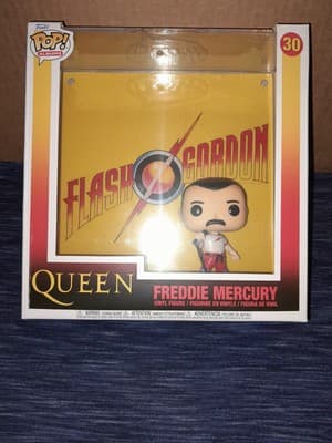 Funko Pop! Album Cover with Case: Freddie Mercury: Flash Gordon #30 - Thumbnail 2