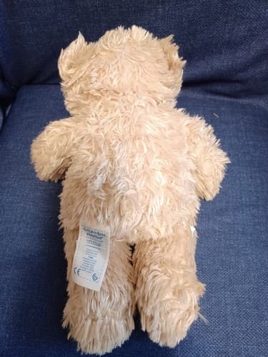 Build-A-Bear Tan Big Nose Hugs N Cream Light Brown Teddy Bear Plush 14" BABW - Thumbnail 3