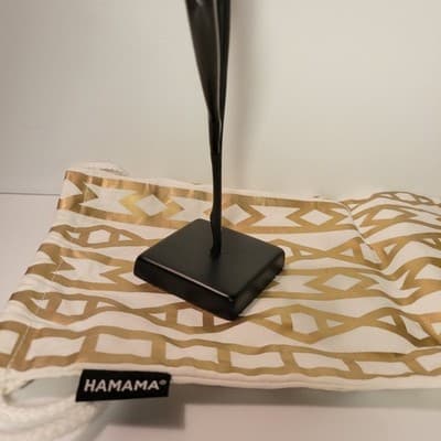 IKEA Bodrul Khalique Ballerina Sculpture Modern Minimalist Black Metal Figurine - Thumbnail 13