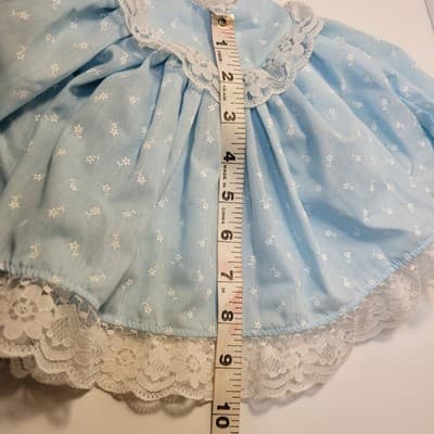 1993 Boots Tyner Good Morning Sugar Britches 3-Pc Blue Doll Dress Outfit 19-21.5 - Thumbnail 12