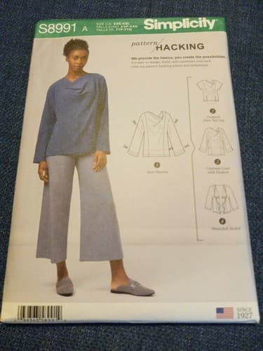SIMPLICITY S8991 SEWING PATTERN 8991 MISSES JACKET & TOP XXS XS M L XL XXL UC - Image 1