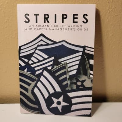 COMMISSION PUBLISHING Stripes Airman's Bullet Writing Career Guide Paperback - Image 1