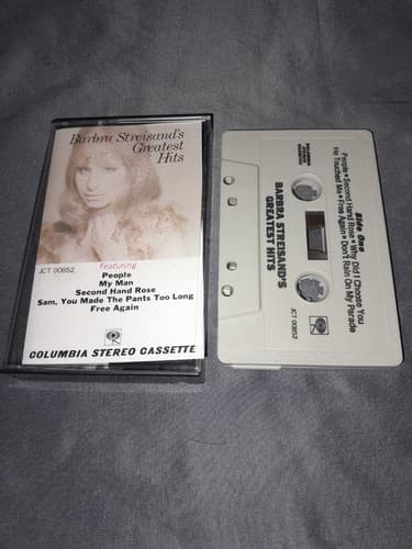 Barbara Streisand’s Greatest Hits Cassette Vintage - Image 1