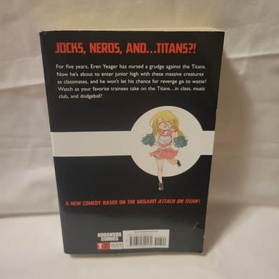 Attack on Titan: Junior High Vol. 1 Paparback Manga By Saki Nakagawa - Thumbnail 4