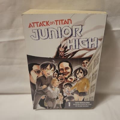 Attack on Titan: Junior High Vol. 1 Paparback Manga By Saki Nakagawa - Image 1