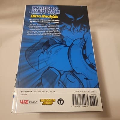 My Hero Academia Manga Lot Vol 2–5 + Ultra Analysis Guide Viz Media - Thumbnail 6