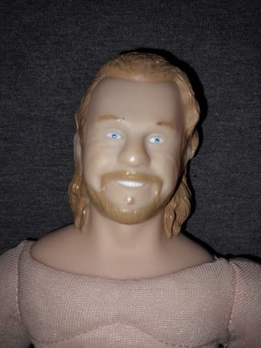 1999 Vintage WCW Diamond Dallas Page Plush Wrestling Doll 9" Play By Play - Image 1