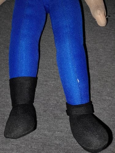 1999 Vintage WCW Diamond Dallas Page Plush Wrestling Doll 9" Play By Play - Thumbnail 4