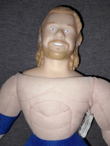 1999 Vintage WCW Diamond Dallas Page Plush Wrestling Doll 9" Play By Play - Thumbnail 3