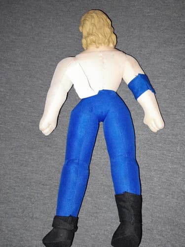 1999 Vintage WCW Diamond Dallas Page Plush Wrestling Doll 9" Play By Play - Thumbnail 7