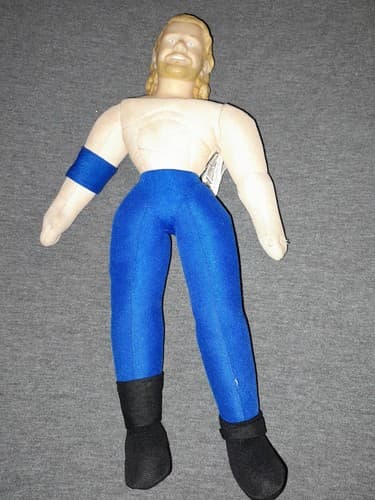 1999 Vintage WCW Diamond Dallas Page Plush Wrestling Doll 9" Play By Play - Thumbnail 2