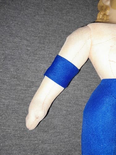 1999 Vintage WCW Diamond Dallas Page Plush Wrestling Doll 9" Play By Play - Thumbnail 5