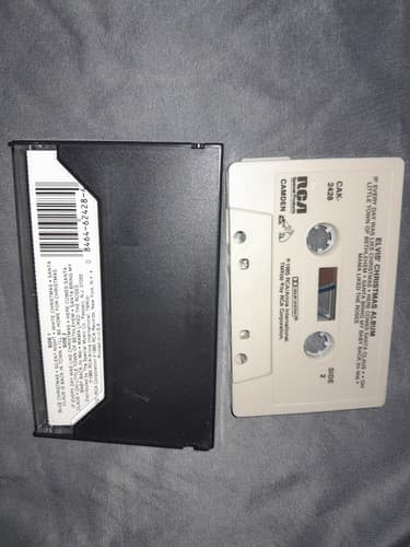 Elvis's Christmas Album - Elvis Presley - 1985 RCA Records Cassette Tape - Thumbnail 4