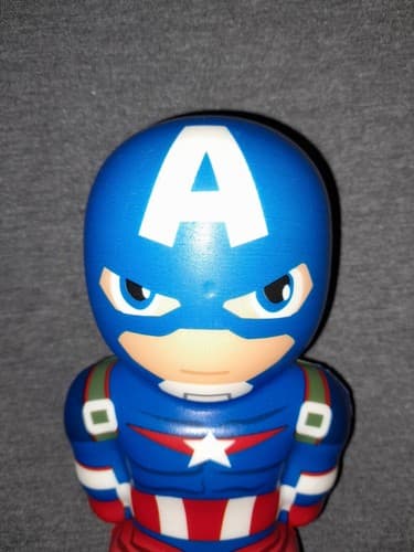 Marvel Avengers Smash Foamie Captain America 5.5" Squish toy Stress - Thumbnail 2