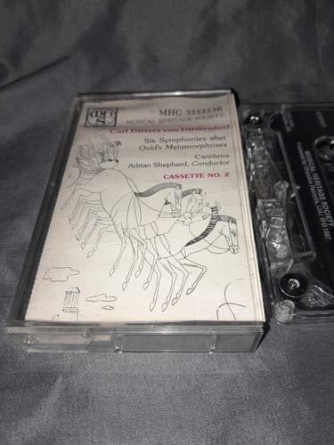 Carl von Dittersdorf - Six Symphonies after Ovid's Metamorphoses Cassette #2 - Thumbnail 2