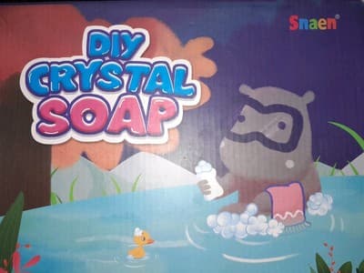 DIY Crystal Soap By Snaen Soap Making Kit Science Project Steam Mix Art Math Fun - Image 1
