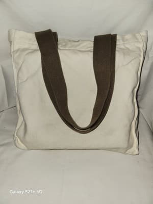 The Feed Foundation Canvas Tote Shoulder Bag 3 Read Market Shopper - Thumbnail 2