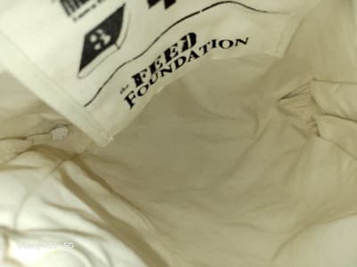 The Feed Foundation Canvas Tote Shoulder Bag 3 Read Market Shopper - Thumbnail 6