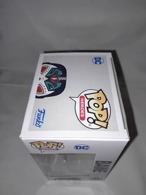 Funko POP! DC Super Heroes Bane #412 Dia De los Muerte Candy Skull Art Hot Topic - Thumbnail 6