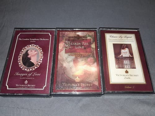 Vtg Victoria's Secret Classics by Request Collector's Edition Cassette Tapes 1-3 - Image 1