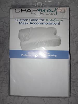 CONTOUR 1 EA CPAP Max 2.0 Pillowcase, White 1-626-900R - Image 1
