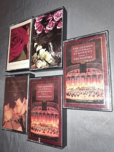 Victoria’s Secret "Classics By Request" 5 London Symphony Cassette tapes - Image 1