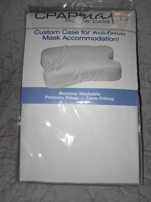 CONTOUR 1 EA CPAP Max 2.0 Pillowcase, White 1-626-900R - Thumbnail 2