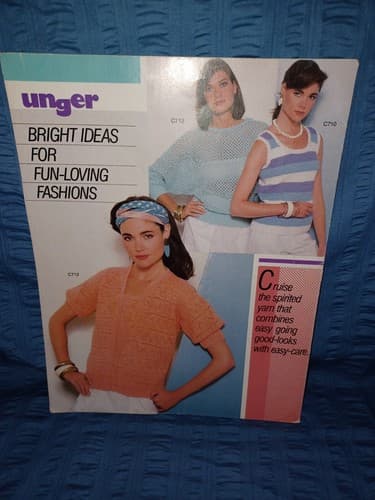 Unger Cruise C710, C711, C712, C713 Crochet Booklet Pattern Vol. 333 - Thumbnail 3