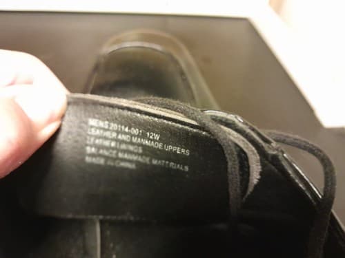 Stacy Adams Men's Black Leather Oxford Size 12 W Square Toe Lace-up Broken In - Thumbnail 8