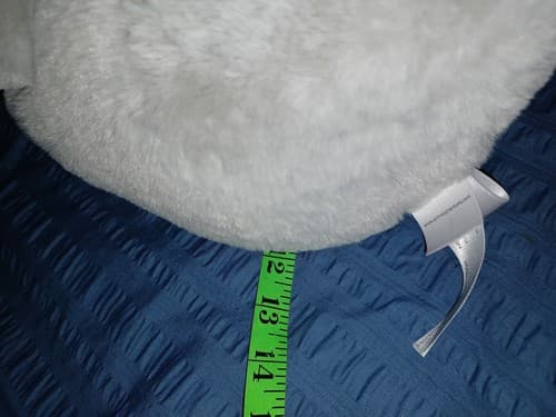 Animal Adventure Bunny Squeeze w Love Super Soft Gray 10"x12"x10" Plush Rabbit - Thumbnail 7