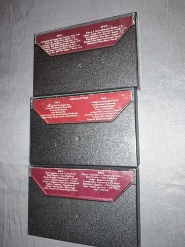 Vtg Victoria's Secret Classics by Request Collector's Edition Cassette Tapes 1-3 - Thumbnail 4